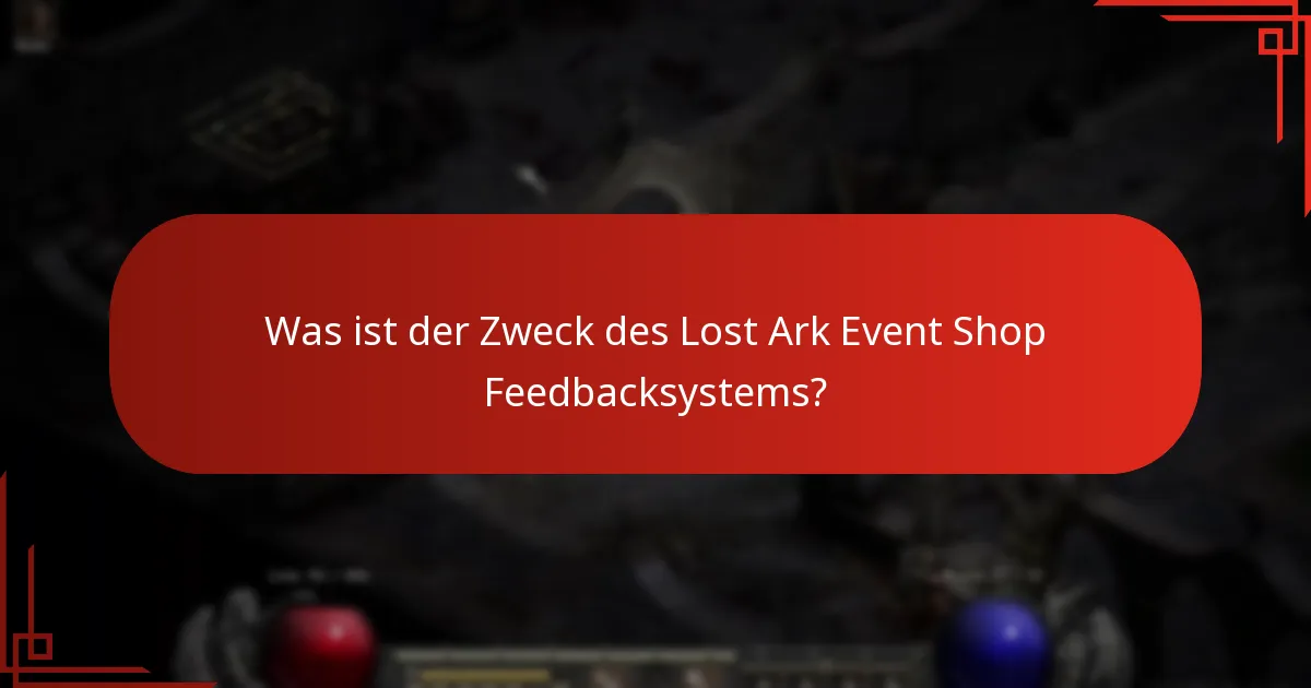 Wie können Spieler an Lost Ark Event Shop Umfragen teilnehmen?
