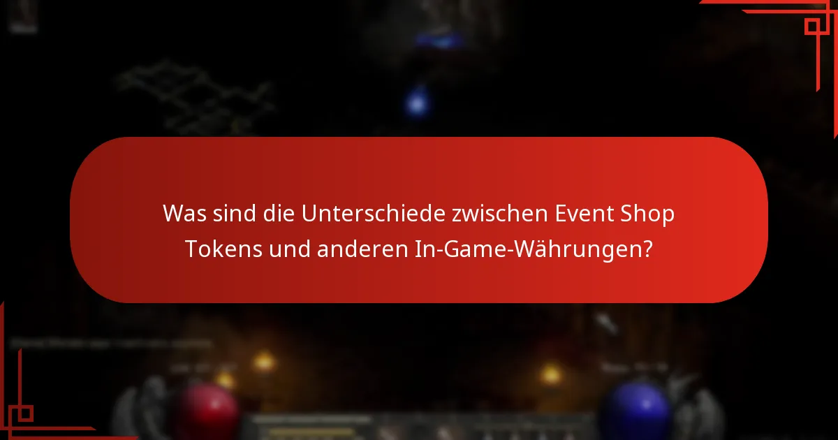 Was können Spieler mit Event Shop Tokens kaufen?