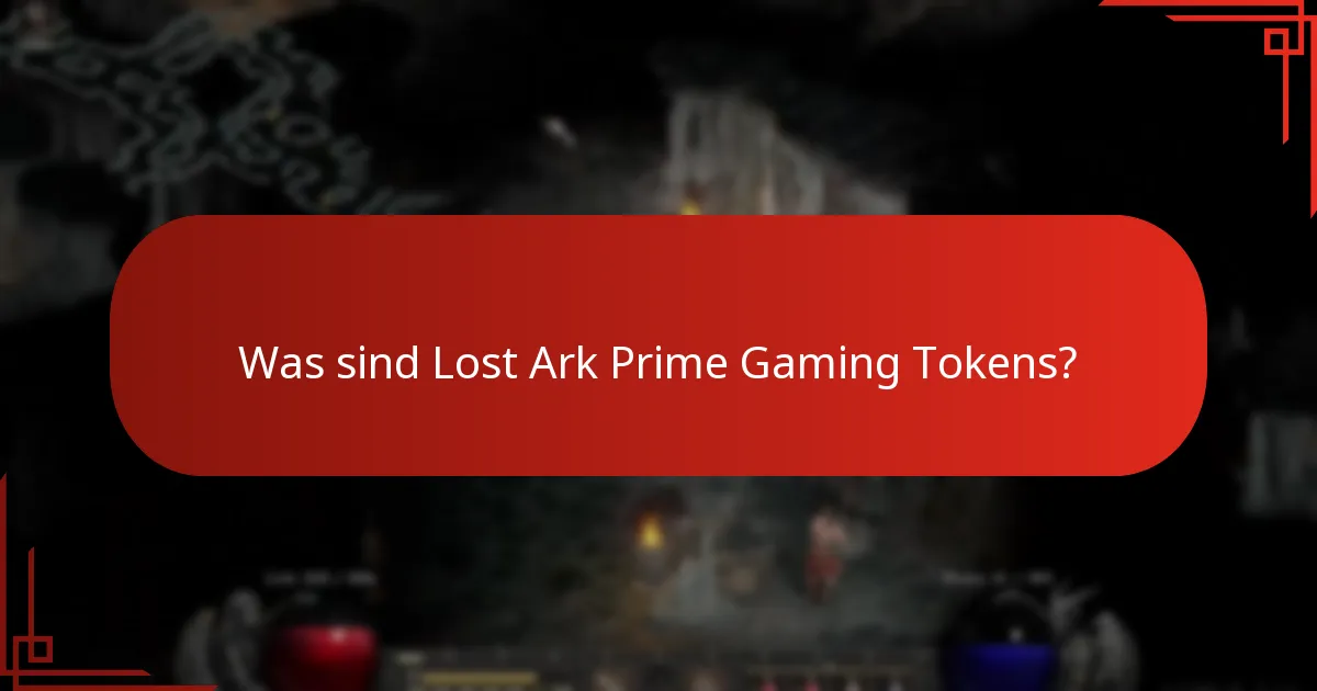 Wann laufen Lost Ark Prime Gaming Tokens ab?