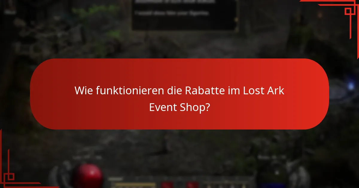 Was sind die Vorteile der Teilnahme an Lost Ark Event Shop Promotions?