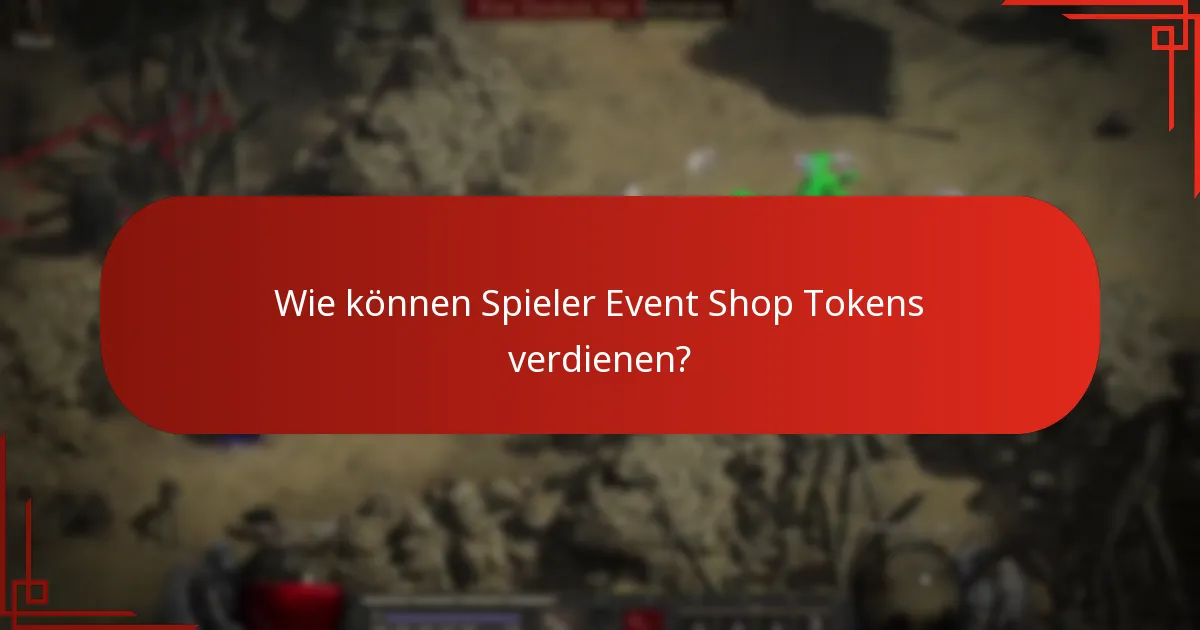 Wie verwaltet man Event Shop Tokens effektiv?