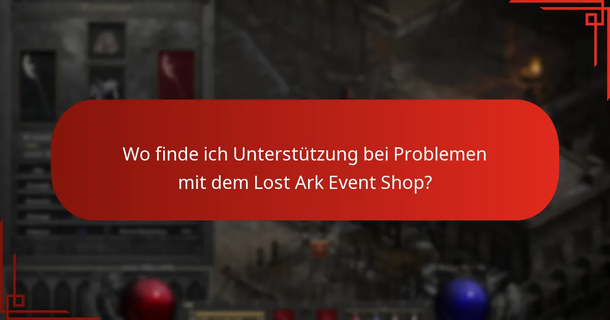Was sind einige Community-Einsichten zu Problemen im Lost Ark Event Shop?